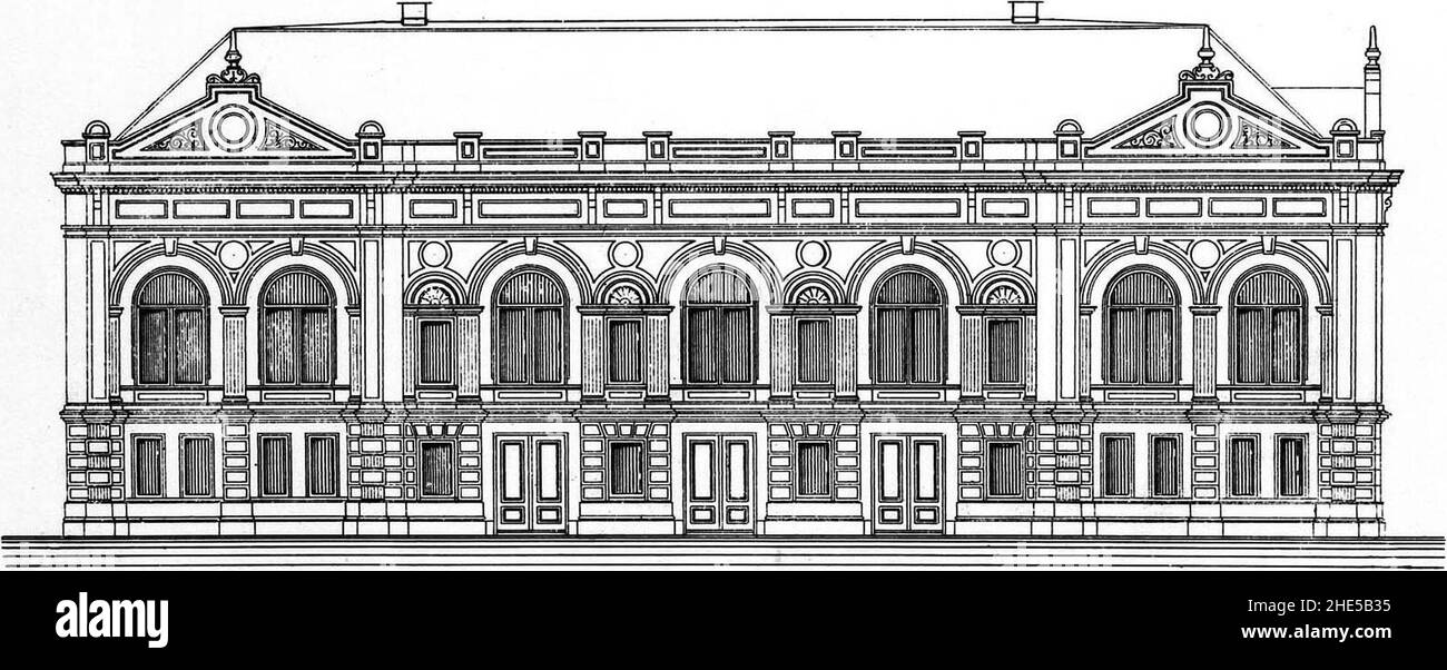 S.J.H. Sala concerti Trooster Zwolle. Foto Stock