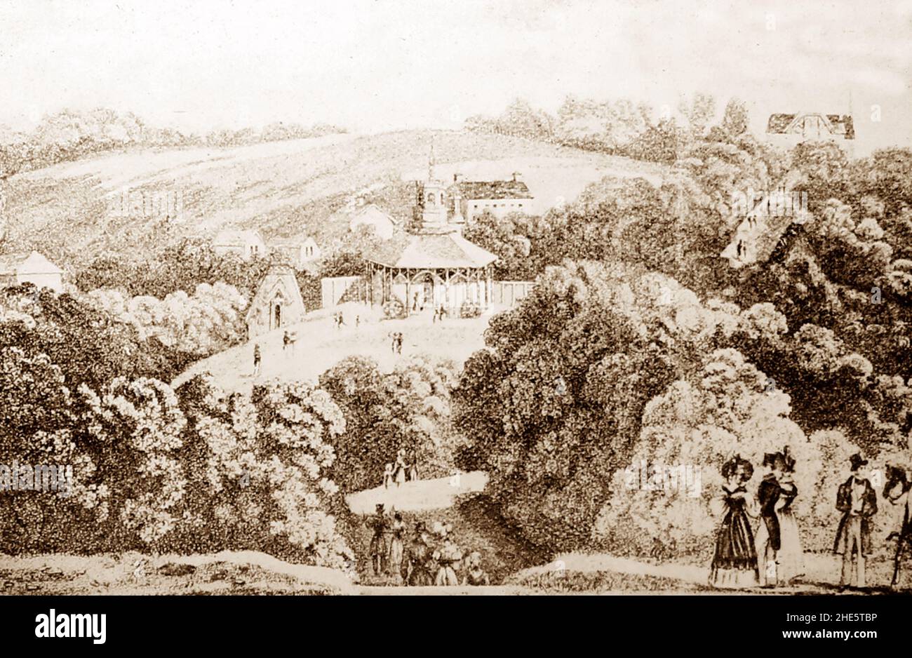 Royal Beulah Spa, Londra, periodo vittoriano Foto Stock