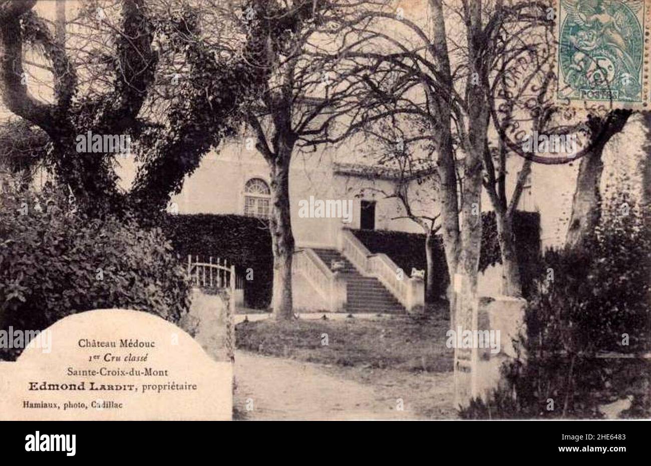 Sainte-Croix-du-Mont - Château Médouc 1. Foto Stock