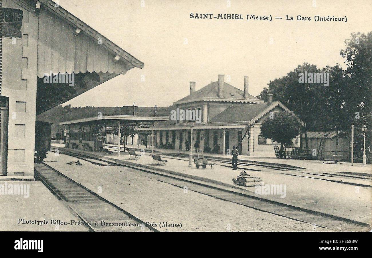 Saint-Mihiel-FR-55-avant 1914-A07. Foto Stock