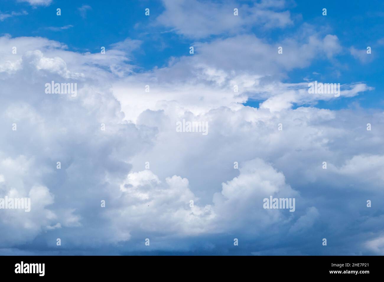 Cielo nuvoloso Foto Stock