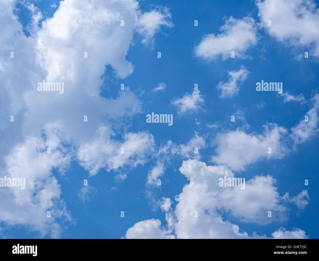 Cielo nuvoloso Foto Stock