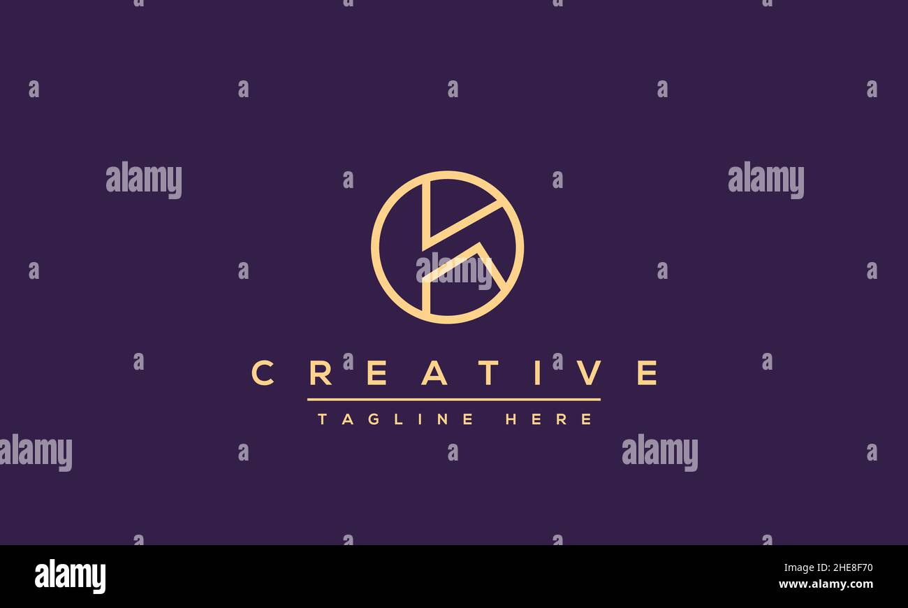 Astratto Monogramma lettera K Logo design concetto. Modello di icona vettoriale originale K kk creativo minimalista. Simbolo alfabetico grafico Illustrazione Vettoriale