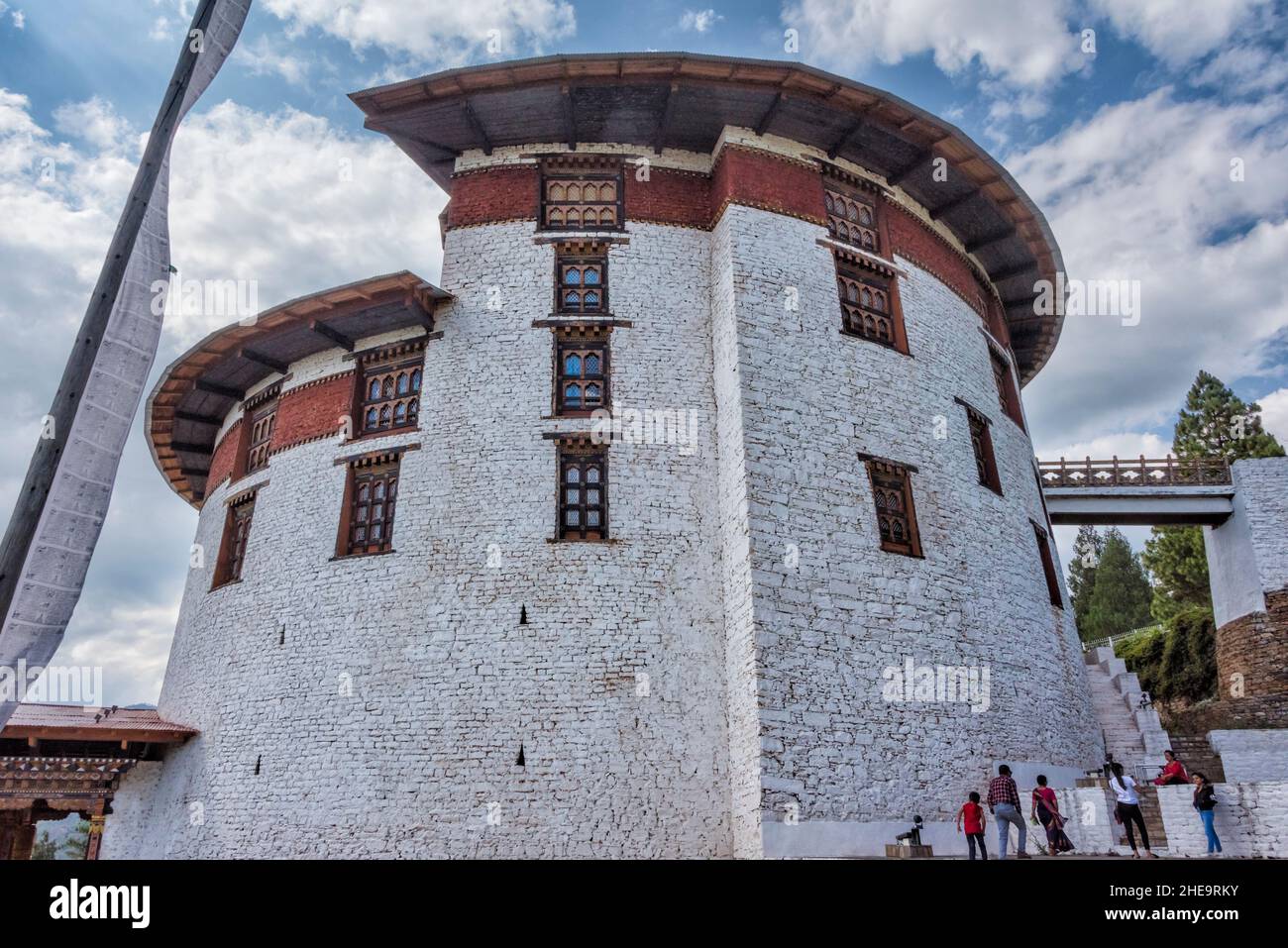 Museo Nazionale, Paro, Bhutan Foto Stock