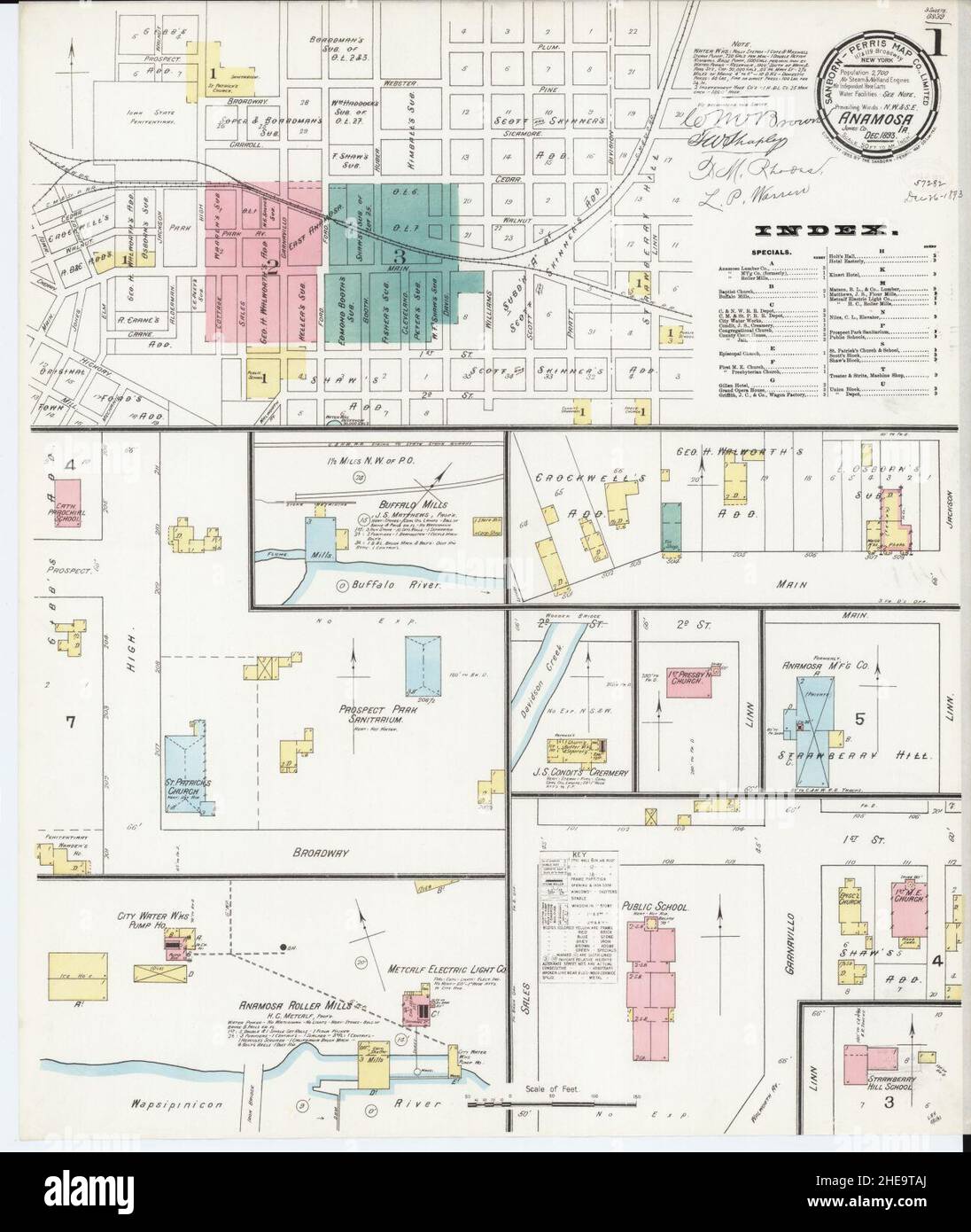 Mappa di anamosa immagini e fotografie stock ad alta risoluzione Alamy
