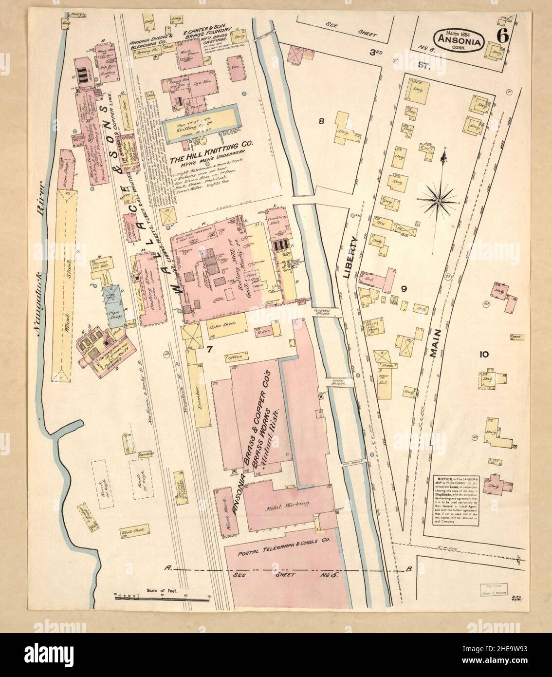 Ansonia connecticut mappa immagini e fotografie stock ad alta risoluzione Alamy