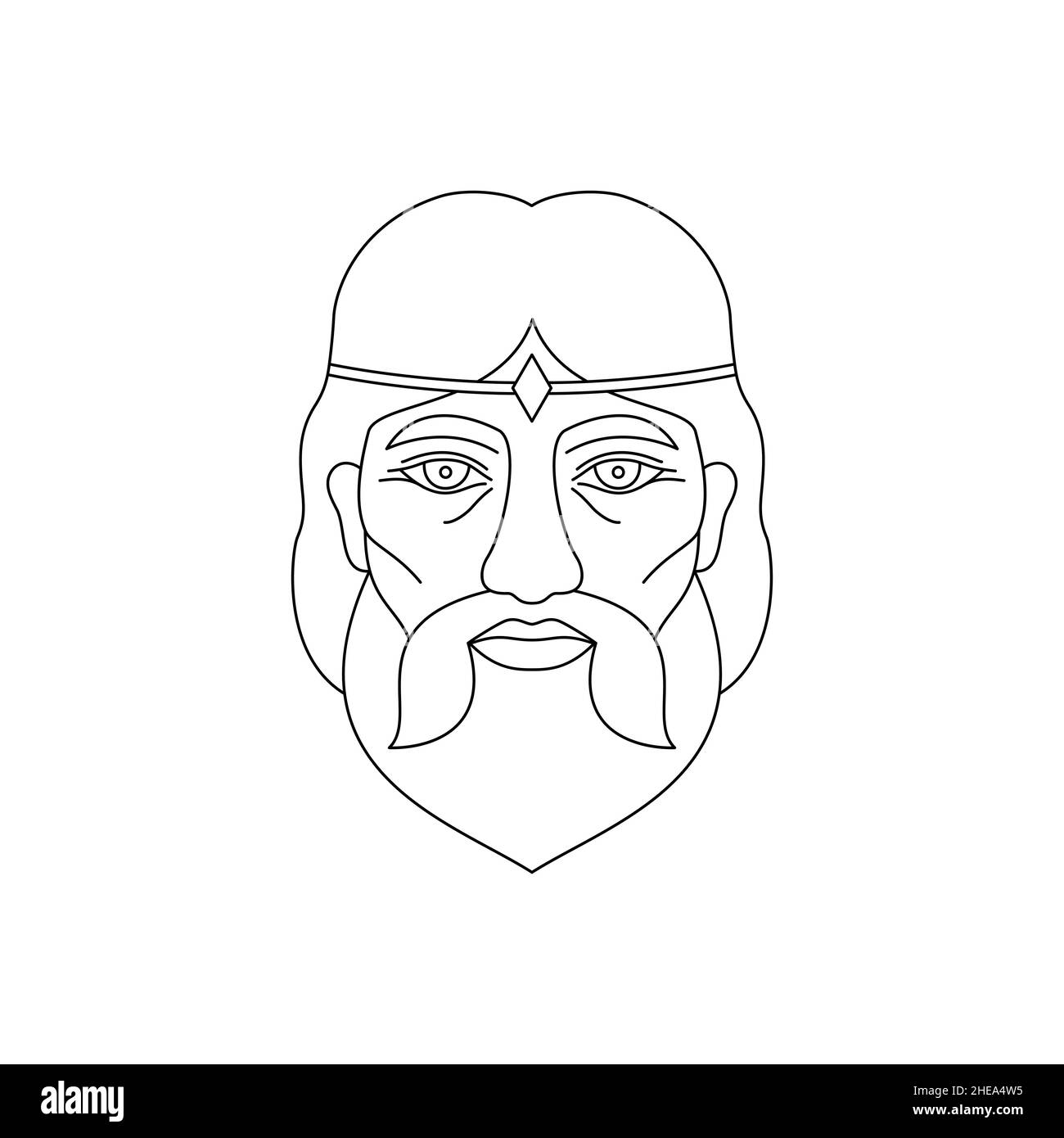 dio greco Efesto Illustrazione Vettoriale