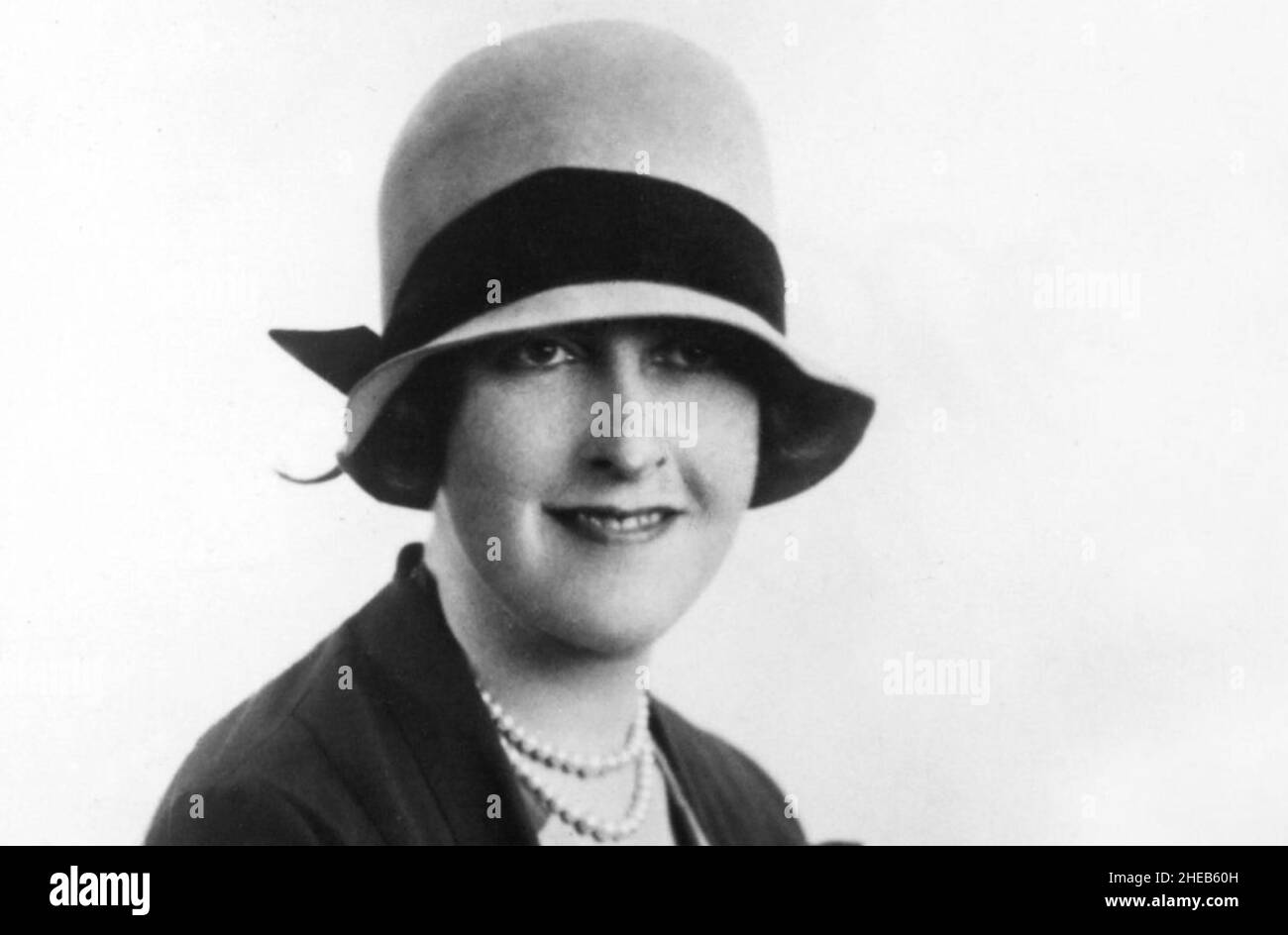AGATHA CHRISTIE (1890-1976) autore inglese circa 1925 Foto Stock