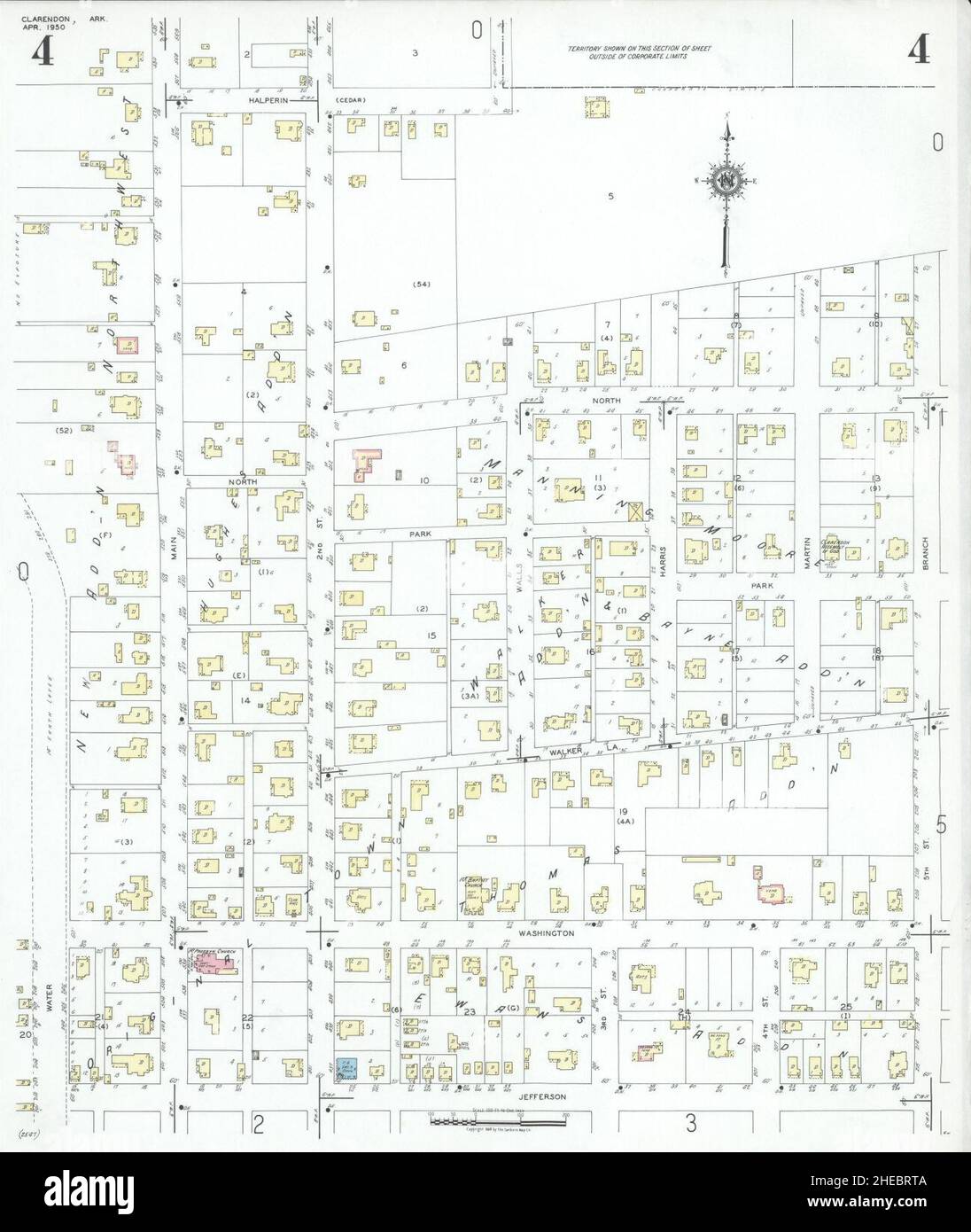 Mappa Di Clarendon Arkansas Immagini E Fotografie Stock Ad Alta 