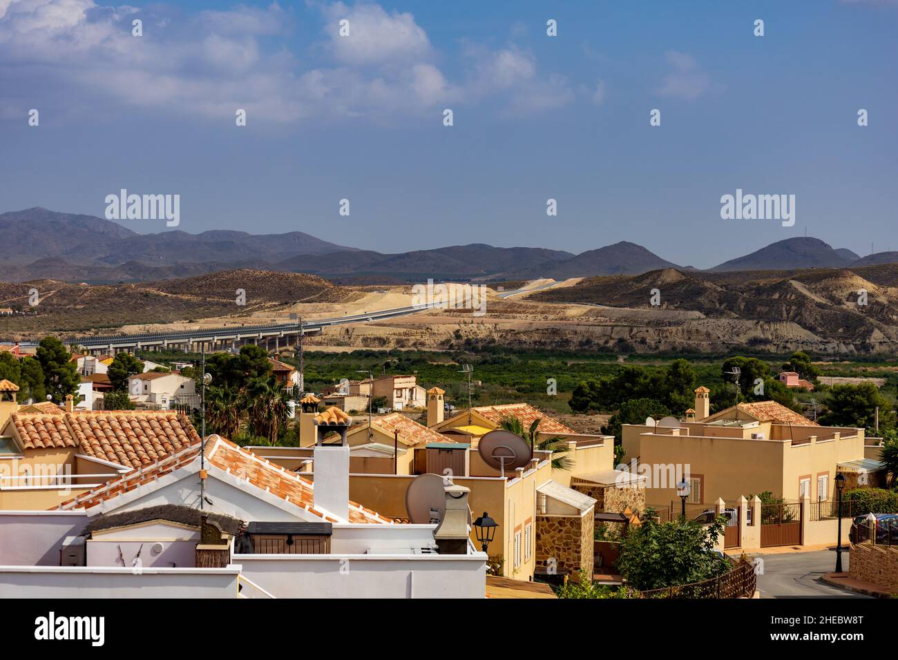 Ex pipistrelli che abitano in Spagna, Alfoquia, Almanzora, provincia di Almeria, Andalucía, Spagna Foto Stock