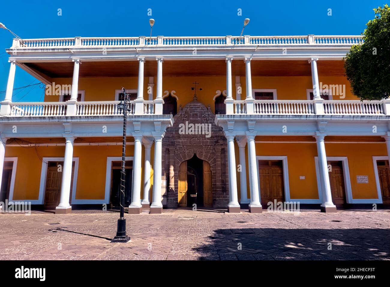 Architettura coloniale spagnola a Granada, Nicaragua Foto Stock