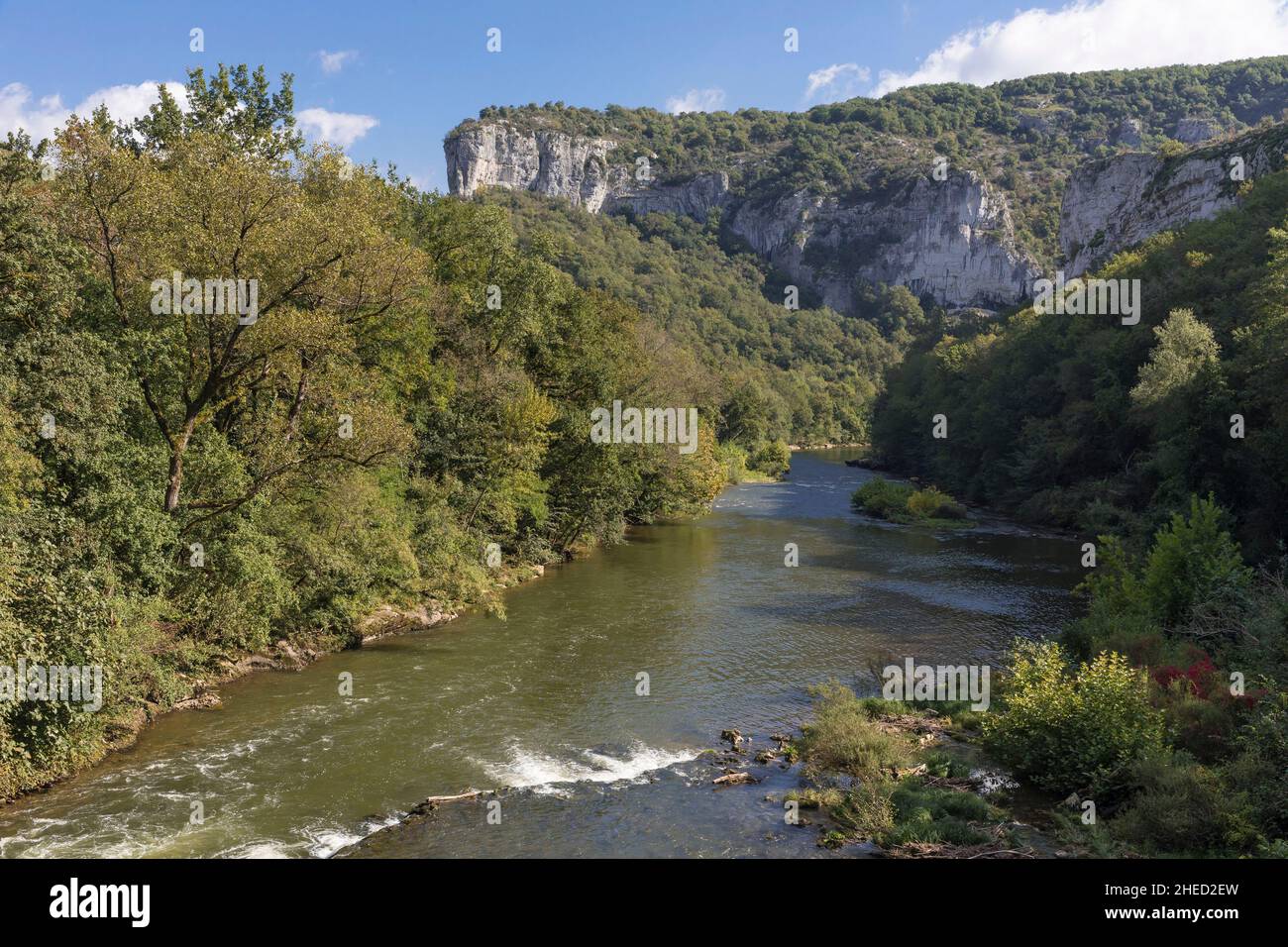 Francia, Tarn et Garonne , Saint Antonin Noble Val Foto Stock