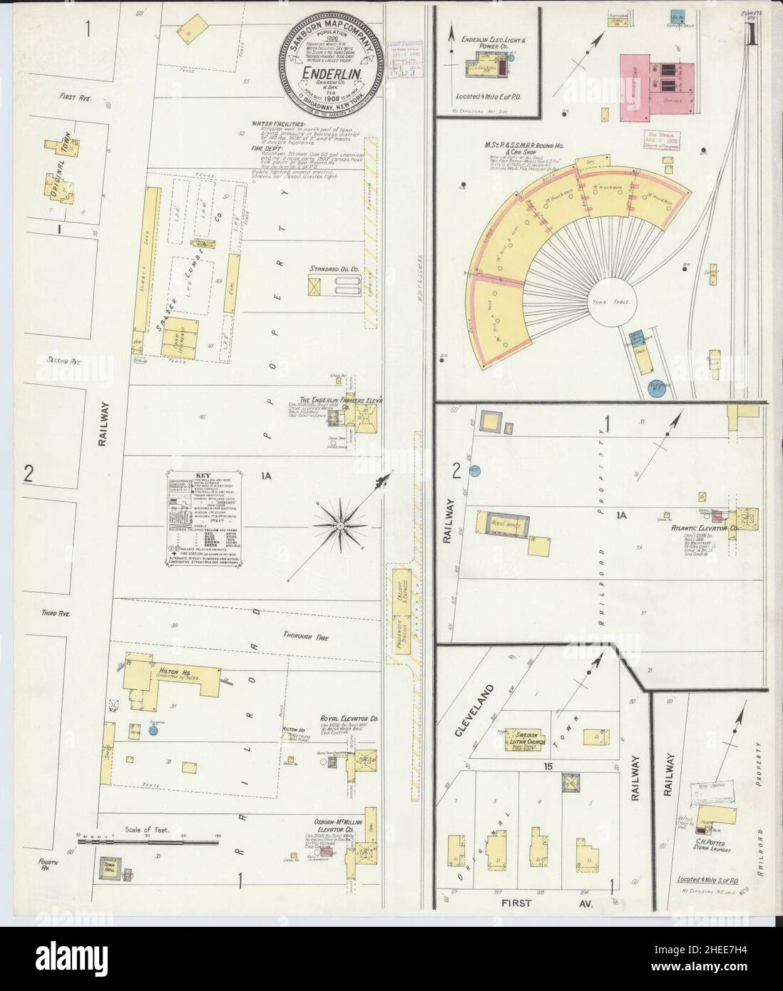 Enderlin mappa del dakota del nord immagini e fotografie stock ad alta risoluzione Alamy