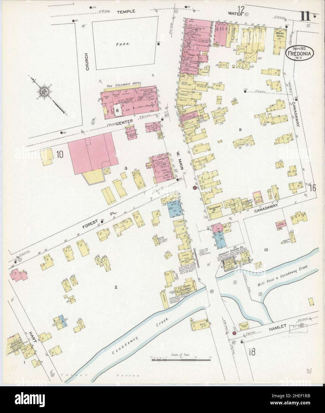 Mappa di fredonia new york immagini e fotografie stock ad alta risoluzione Alamy