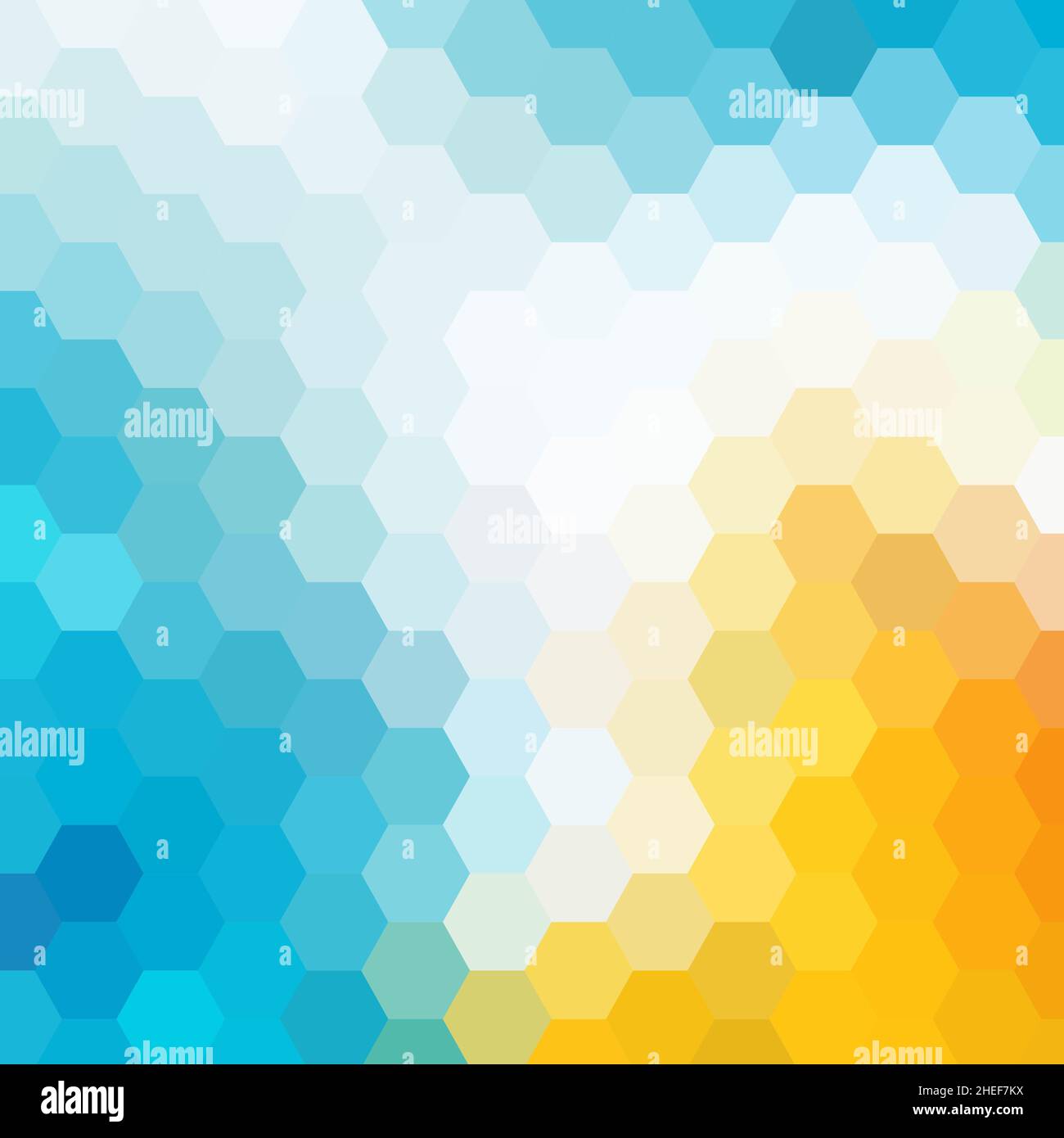 forme geometriche astratte. sfondo vettoriale. esagoni colorati Foto Stock