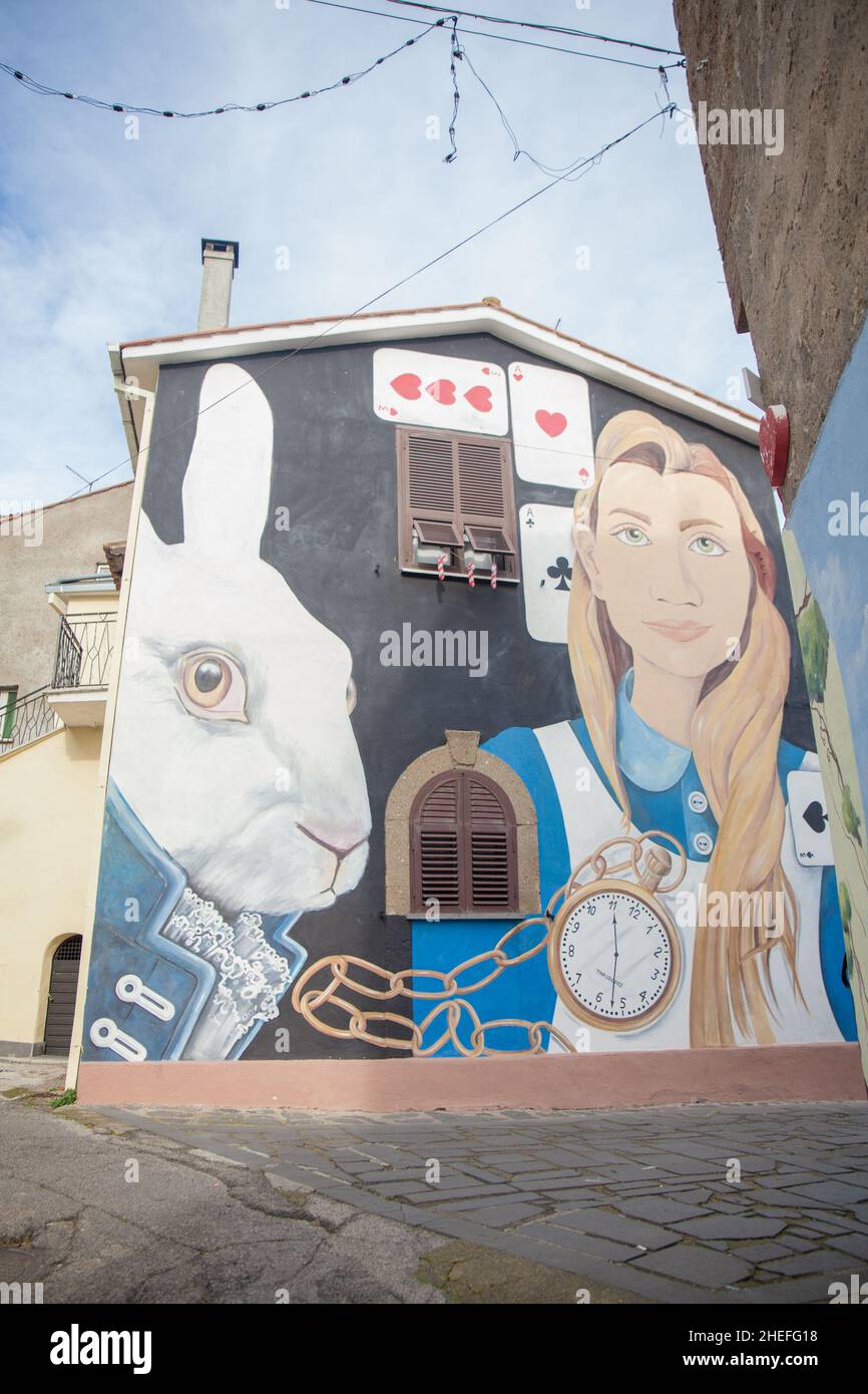 Milano, Italia. 5th Jan 2022. La Tuscia e l'alta Tuscia di Viterbo, l'antica terra degli Etruschi (Credit Image: © Carlo Vergani/Pacific Press via ZUMA Press Wire) Foto Stock