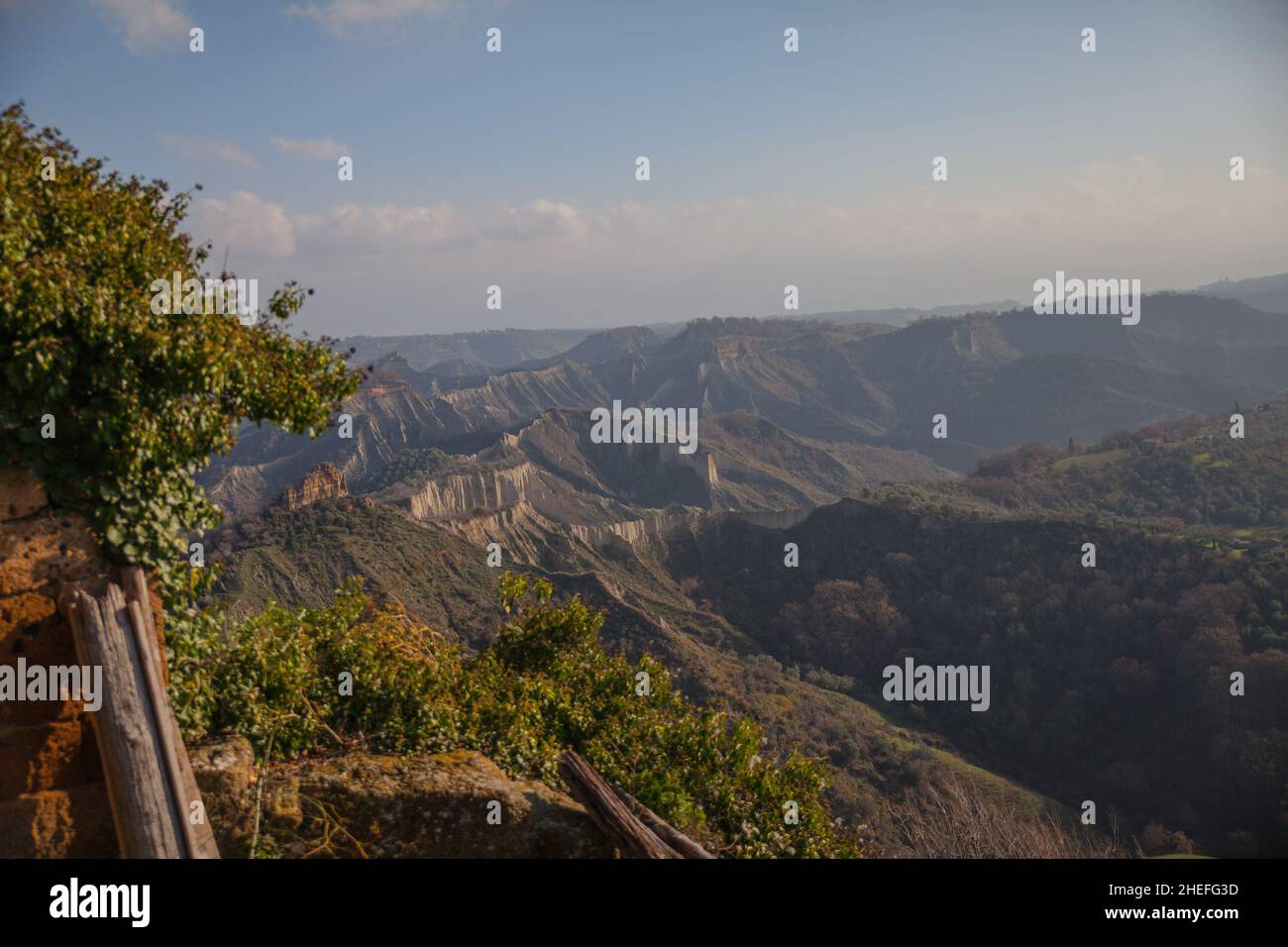 Milano, Italia. 5th Jan 2022. La Tuscia e l'alta Tuscia di Viterbo, l'antica terra degli Etruschi (Credit Image: © Carlo Vergani/Pacific Press via ZUMA Press Wire) Foto Stock