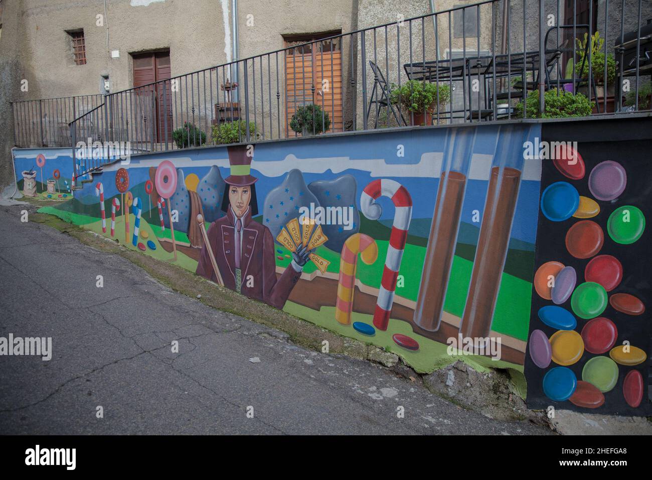 Milano, Italia. 5th Jan 2022. La Tuscia e l'alta Tuscia di Viterbo, l'antica terra degli Etruschi (Credit Image: © Carlo Vergani/Pacific Press via ZUMA Press Wire) Foto Stock