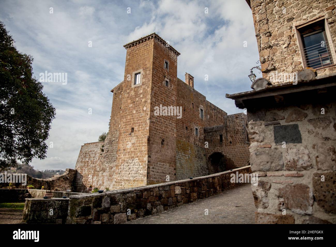 Milano, Italia. 5th Jan 2022. La Tuscia e l'alta Tuscia di Viterbo, l'antica terra degli Etruschi (Credit Image: © Carlo Vergani/Pacific Press via ZUMA Press Wire) Foto Stock