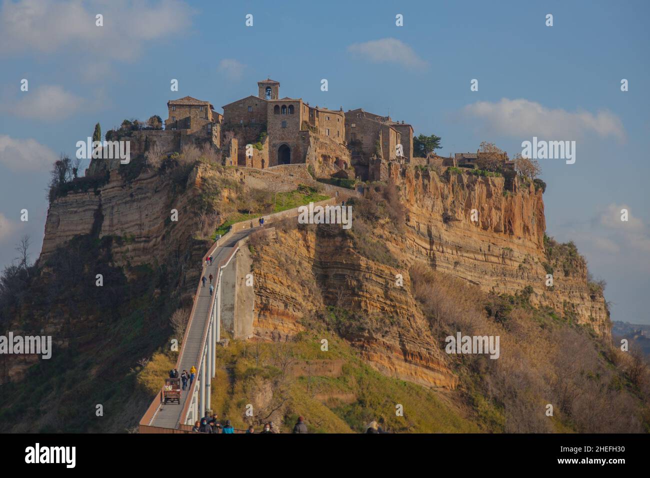 Milano, Italia. 5th Jan 2022. La Tuscia e l'alta Tuscia di Viterbo, l'antica terra degli Etruschi (Credit Image: © Carlo Vergani/Pacific Press via ZUMA Press Wire) Foto Stock