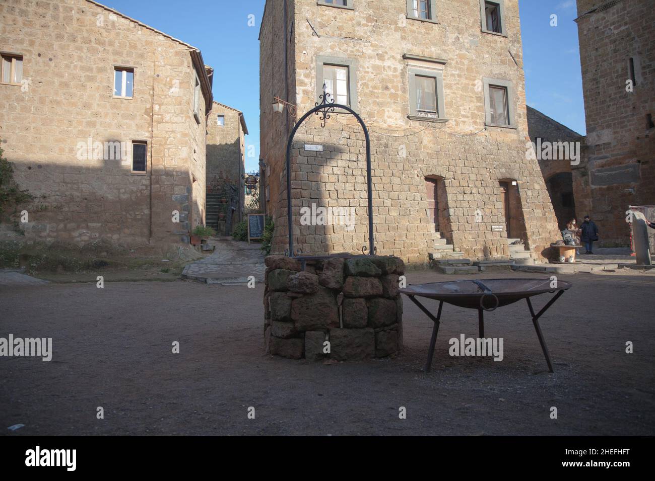 Milano, Italia. 5th Jan 2022. La Tuscia e l'alta Tuscia di Viterbo, l'antica terra degli Etruschi (Credit Image: © Carlo Vergani/Pacific Press via ZUMA Press Wire) Foto Stock