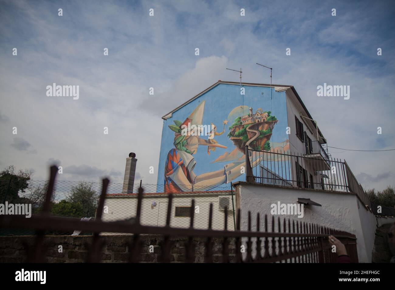 Milano, Italia. 5th Jan 2022. La Tuscia e l'alta Tuscia di Viterbo, l'antica terra degli Etruschi (Credit Image: © Carlo Vergani/Pacific Press via ZUMA Press Wire) Foto Stock
