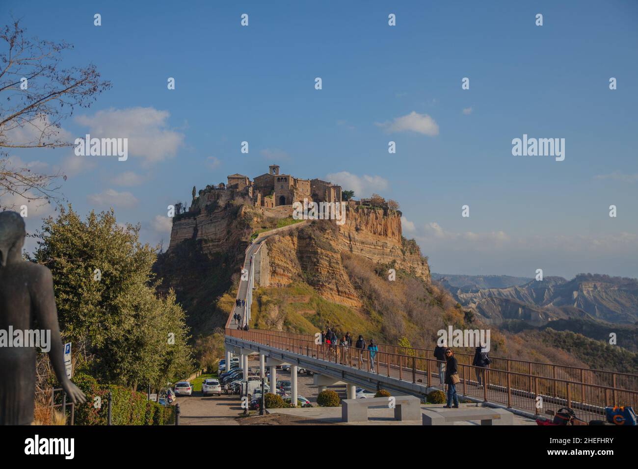 Milano, Italia. 5th Jan 2022. La Tuscia e l'alta Tuscia di Viterbo, l'antica terra degli Etruschi (Credit Image: © Carlo Vergani/Pacific Press via ZUMA Press Wire) Foto Stock