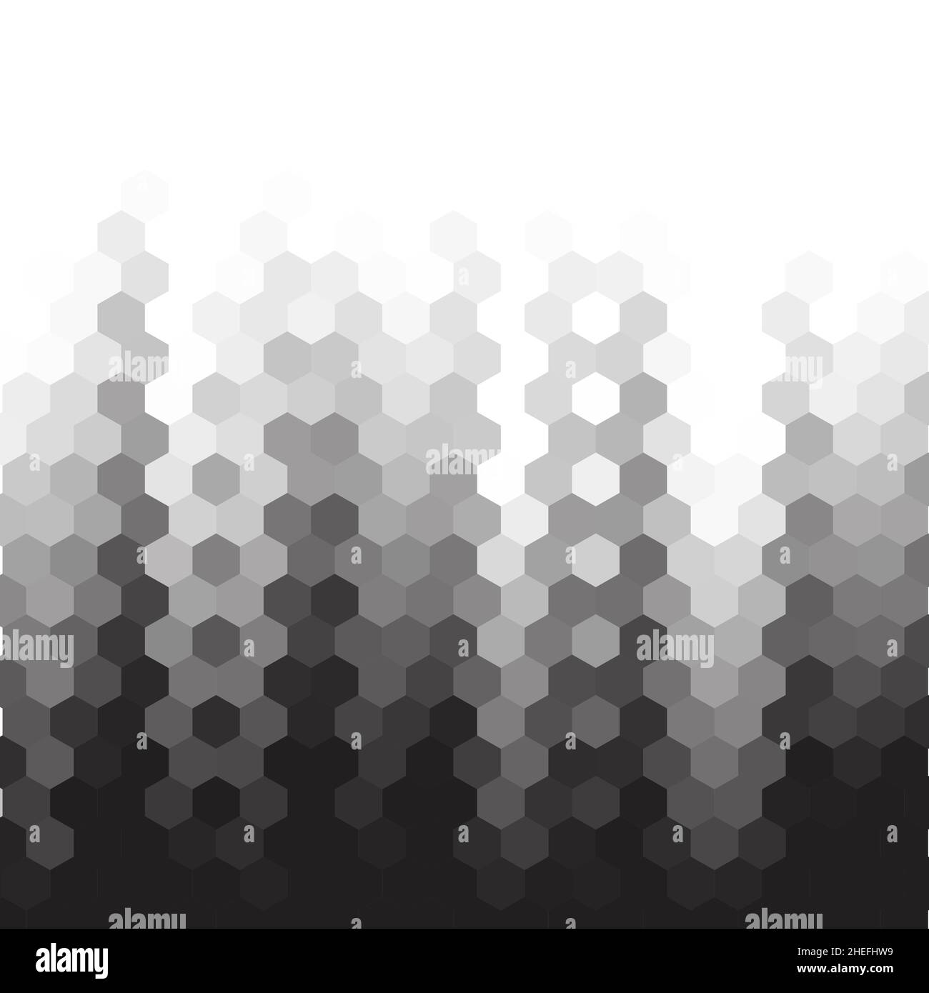 Fondo esagonale astratto. Concetto di tecnologia futuristica. illustrazione vettoriale 3d. Ripetizione geometrica esagonale. Celle di carbonio. Superficie scura poligonale. Poli Foto Stock