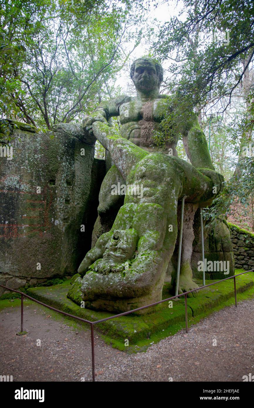 Milano, Italia. 4th Jan 2022. La Tuscia e l'alta Tuscia di Viterbo, l'antica terra degli Etruschi (Credit Image: © Carlo Vergani/Pacific Press via ZUMA Press Wire) Foto Stock
