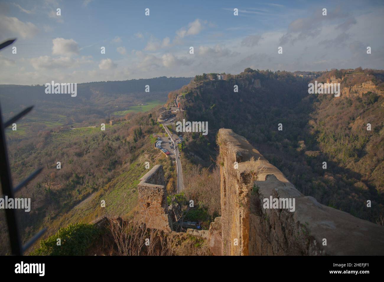 Milano, Italia. 5th Jan 2022. La Tuscia e l'alta Tuscia di Viterbo, l'antica terra degli Etruschi (Credit Image: © Carlo Vergani/Pacific Press via ZUMA Press Wire) Foto Stock
