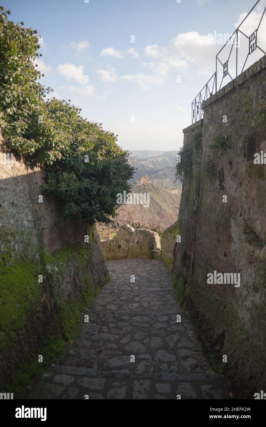 Milano, Italia. 5th Jan 2022. La Tuscia e l'alta Tuscia di Viterbo, l'antica terra degli Etruschi (Credit Image: © Carlo Vergani/Pacific Press via ZUMA Press Wire) Foto Stock