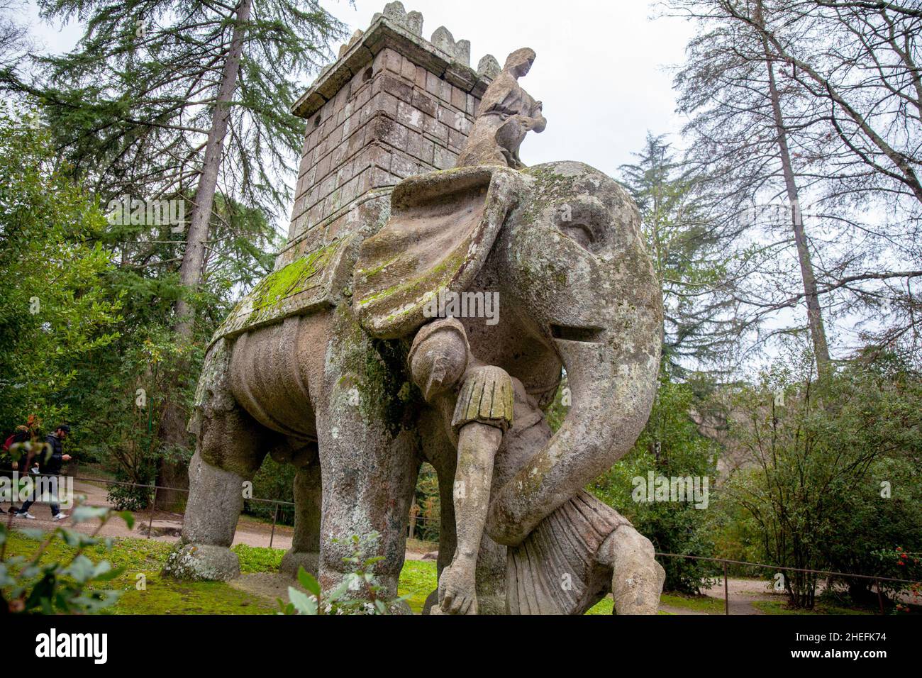 Milano, Italia. 4th Jan 2022. La Tuscia e l'alta Tuscia di Viterbo, l'antica terra degli Etruschi (Credit Image: © Carlo Vergani/Pacific Press via ZUMA Press Wire) Foto Stock