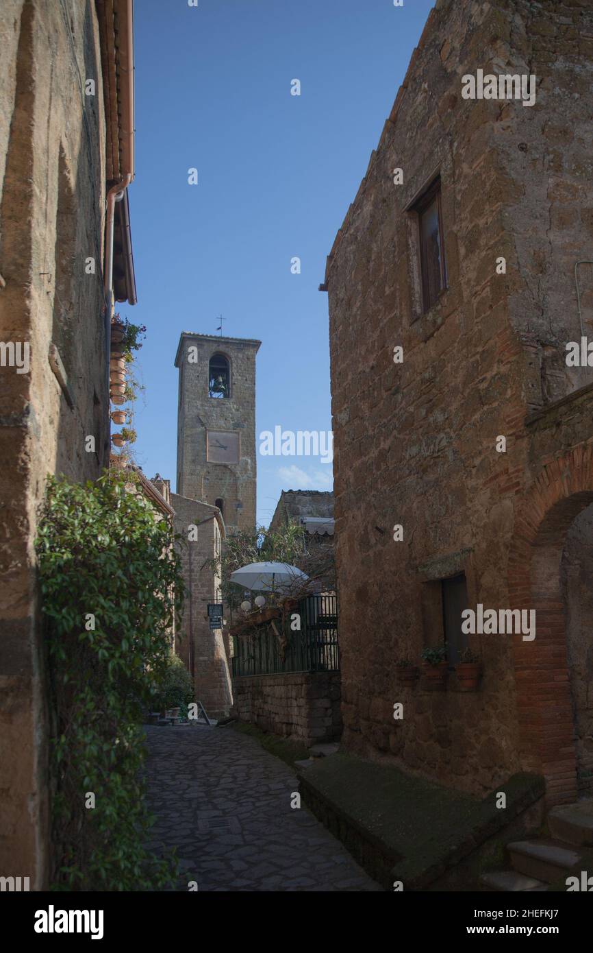 Milano, Italia. 5th Jan 2022. La Tuscia e l'alta Tuscia di Viterbo, l'antica terra degli Etruschi (Credit Image: © Carlo Vergani/Pacific Press via ZUMA Press Wire) Foto Stock
