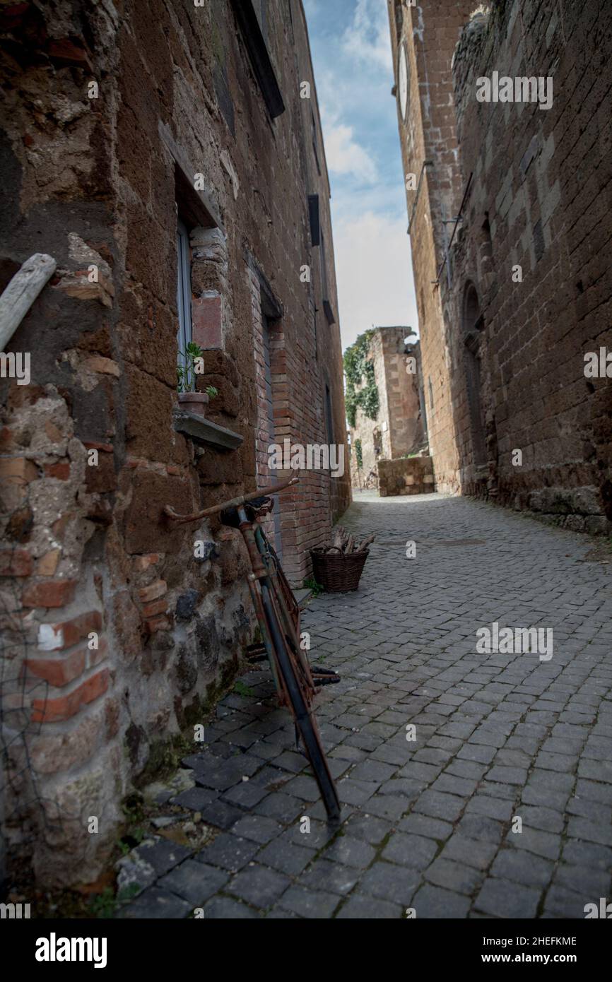 Milano, Italia. 5th Jan 2022. La Tuscia e l'alta Tuscia di Viterbo, l'antica terra degli Etruschi (Credit Image: © Carlo Vergani/Pacific Press via ZUMA Press Wire) Foto Stock