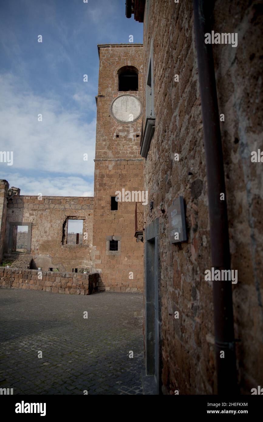 Milano, Italia. 5th Jan 2022. La Tuscia e l'alta Tuscia di Viterbo, l'antica terra degli Etruschi (Credit Image: © Carlo Vergani/Pacific Press via ZUMA Press Wire) Foto Stock
