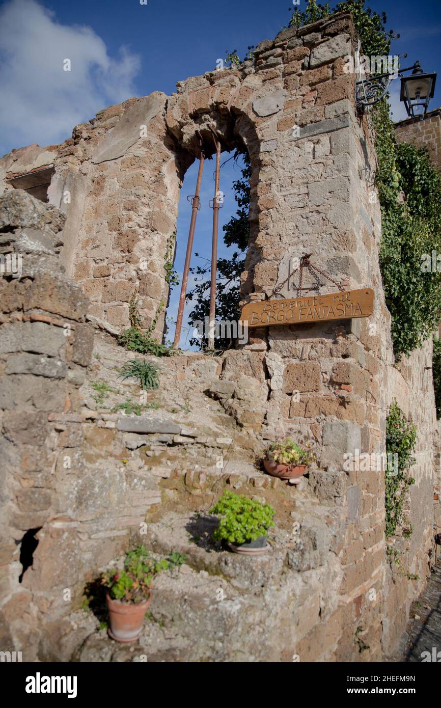 Milano, Italia. 5th Jan 2022. La Tuscia e l'alta Tuscia di Viterbo, l'antica terra degli Etruschi (Credit Image: © Carlo Vergani/Pacific Press via ZUMA Press Wire) Foto Stock
