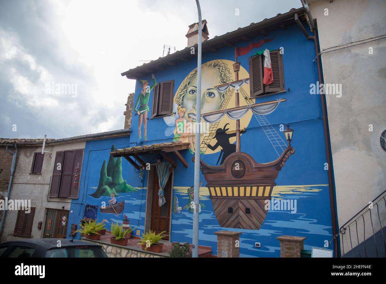 Milano, Italia. 5th Jan 2022. La Tuscia e l'alta Tuscia di Viterbo, l'antica terra degli Etruschi (Credit Image: © Carlo Vergani/Pacific Press via ZUMA Press Wire) Foto Stock