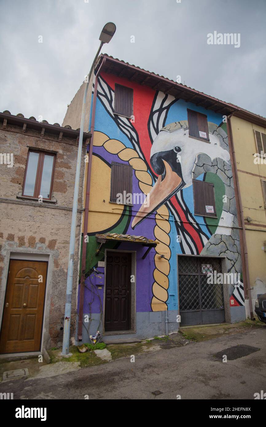Milano, Italia. 5th Jan 2022. La Tuscia e l'alta Tuscia di Viterbo, l'antica terra degli Etruschi (Credit Image: © Carlo Vergani/Pacific Press via ZUMA Press Wire) Foto Stock