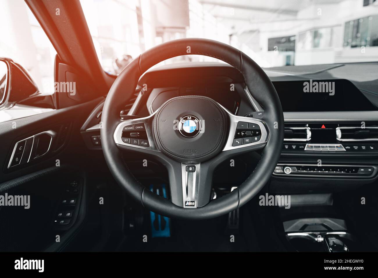 KRASNODAR, RUSSIA - 19 NOVEMBRE 2020: Volante BMW Serie 2 Gran Coupé Foto Stock