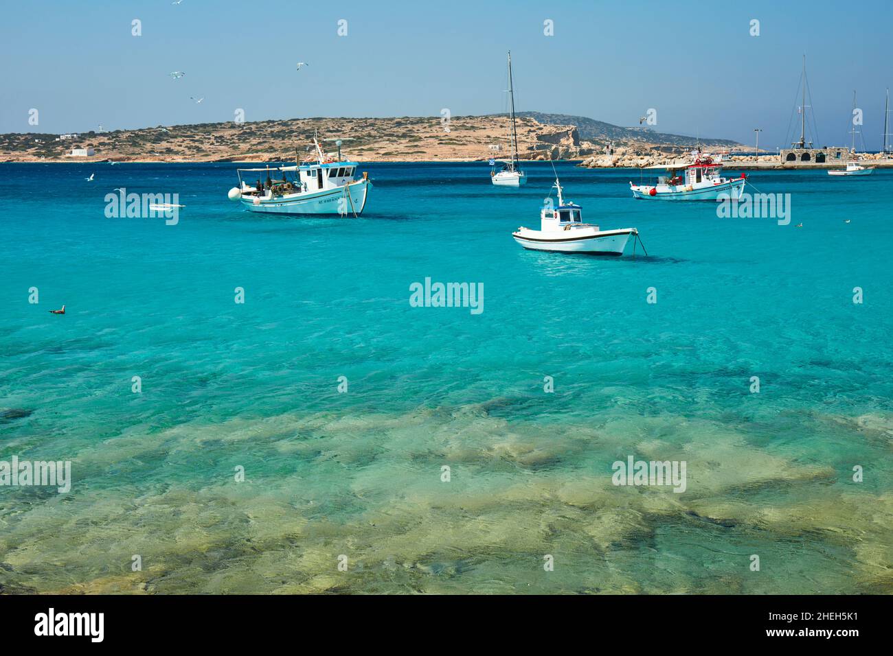 Koufonissi spiaggia Foto Stock