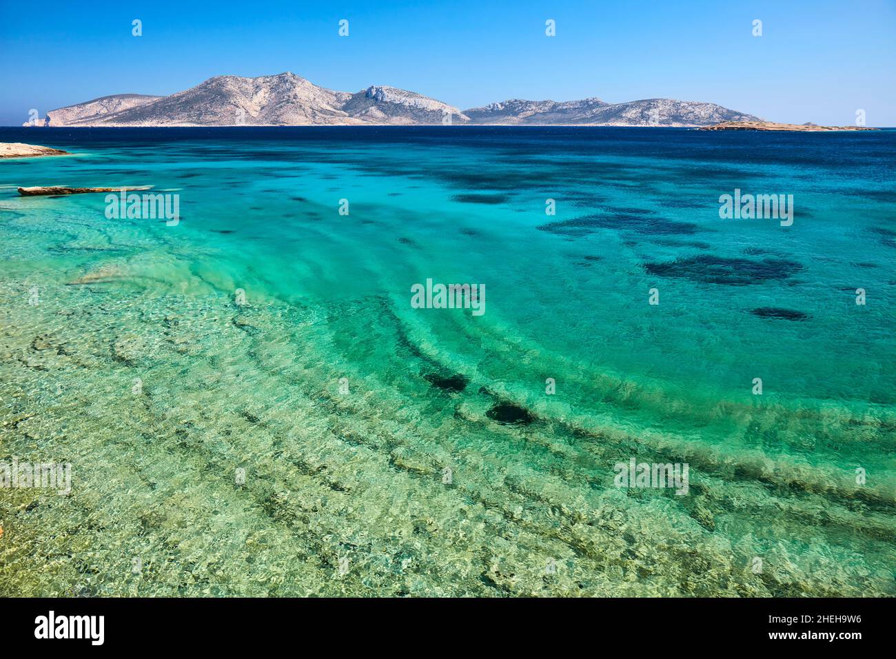 Koufonissi spiaggia Foto Stock