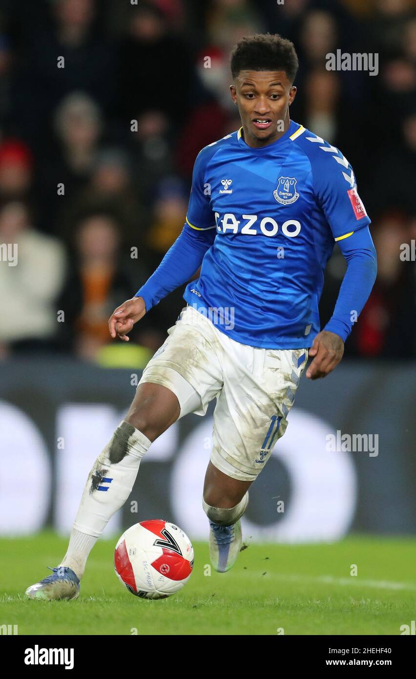 DEMARAI GREY, EVERTON FC, 2022 Foto Stock