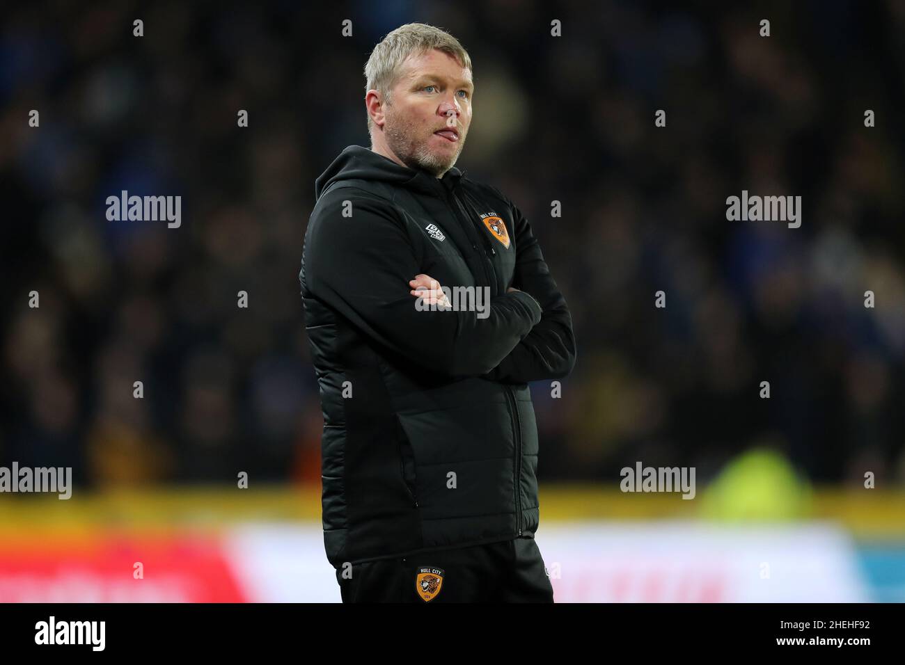 GRANT MCCANN, HULL CITY FC V EVETON FC, 2022 Foto Stock