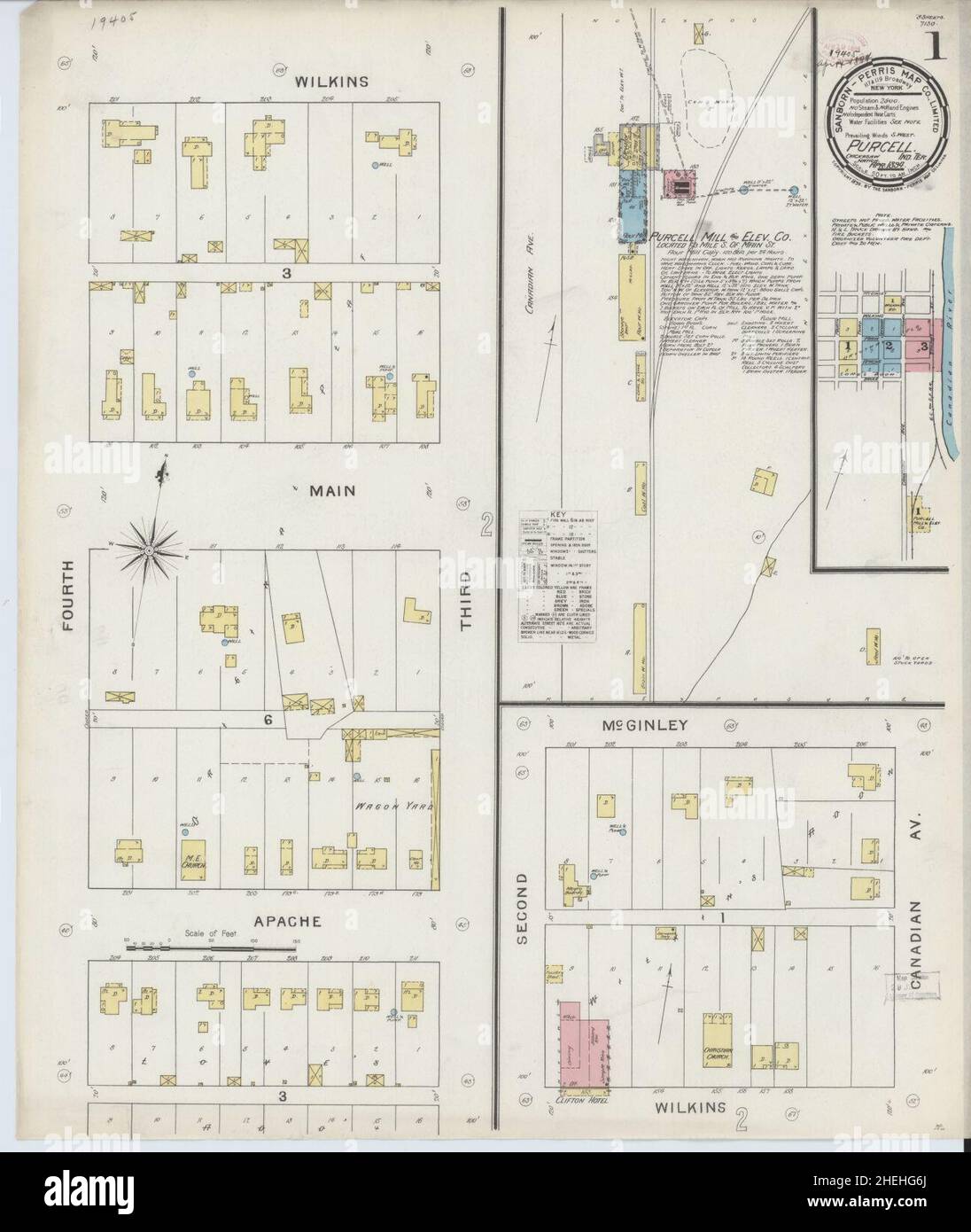Purcell mappa dell'oklahoma immagini e fotografie stock ad alta risoluzione Alamy