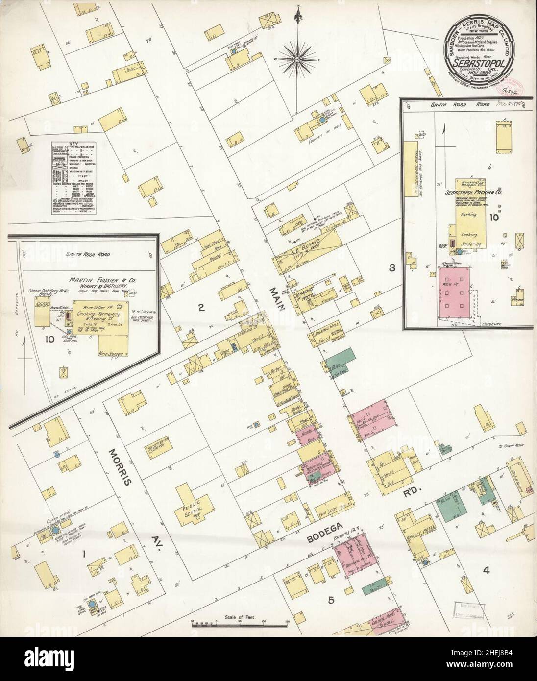 Sebastopol Street Map.pdf Mappa di sebastopoli immagini e fotografie stock ad alta risoluzione ...