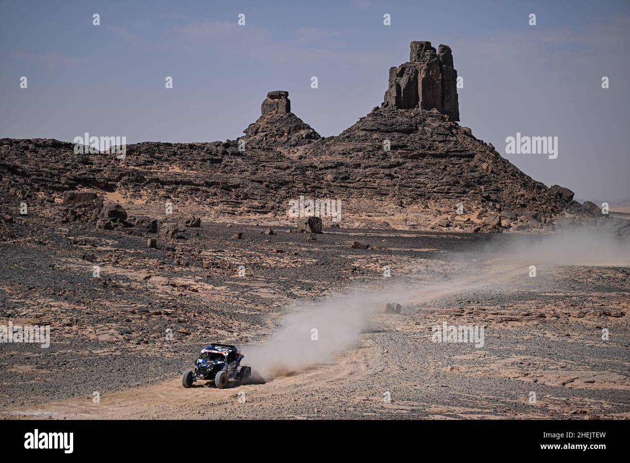 410 Goczal Marek (pol), Laskawiec Lukazs (pol), Cobant-Energylandia Rally Team, CAN-am XRS, T4 FIA SSV, Azione durante la tappa 9 del Dakar Rally 2022 intorno a Wadi ad Dawasir, il 11th 2022 gennaio a Wadi ad Dawasir, Arabia Saudita - Foto: Gigi Soldano/DPPI/LiveMedia Foto Stock