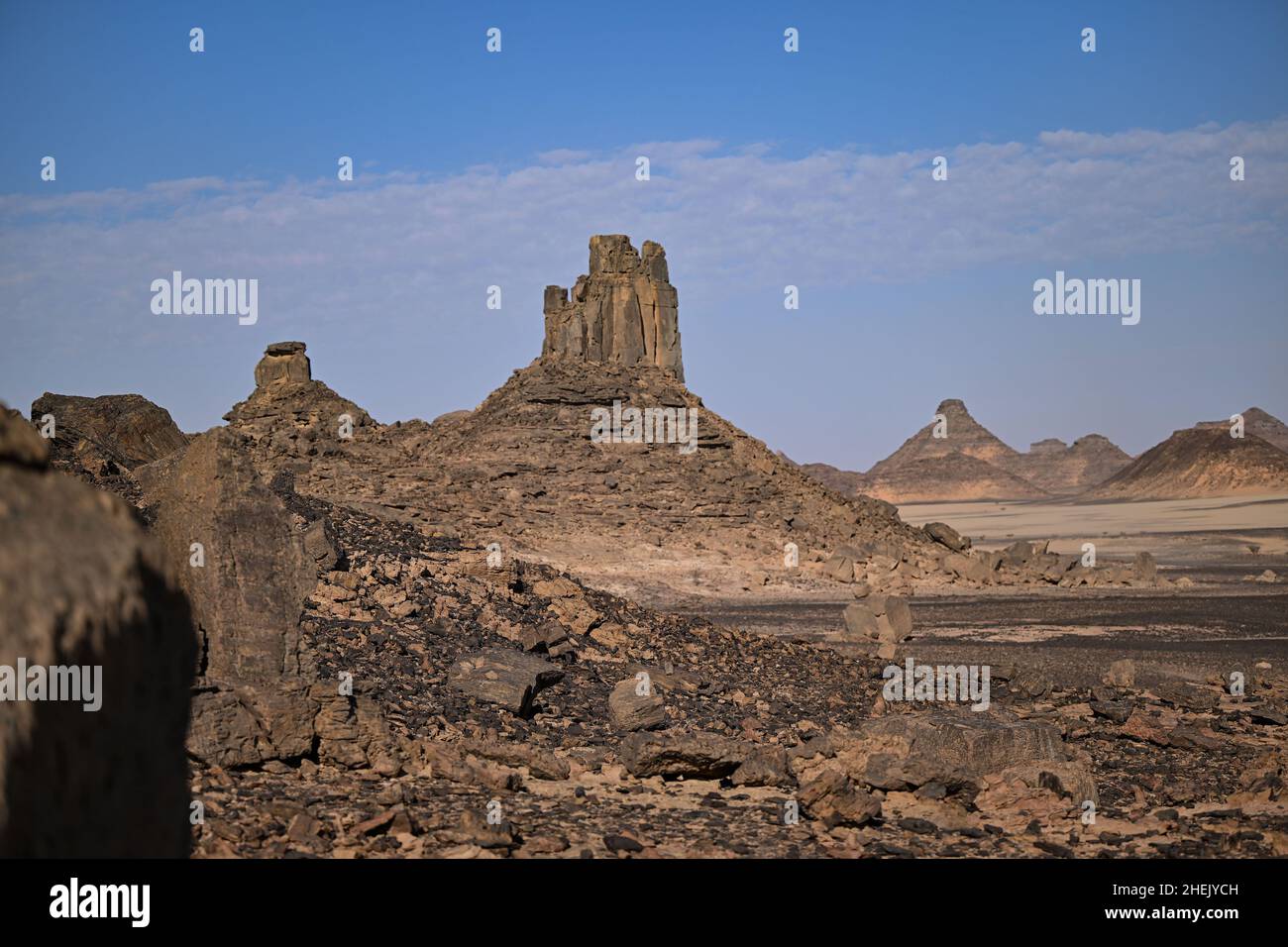 Ambiente durante la tappa 9 del Dakar Rally 2022 intorno a Wadi ad Dawasir, il 11th 2022 gennaio a Wadi ad Dawasir, Arabia Saudita - Foto: Gigi Soldano/DPPI/LiveMedia Foto Stock