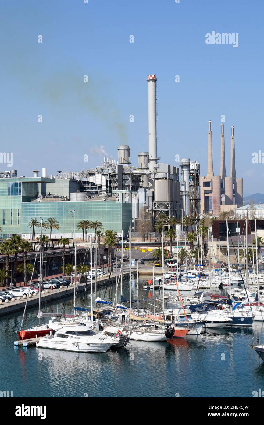 Port Forum, Barcellona, Catalogna, Spagna. Foto Stock