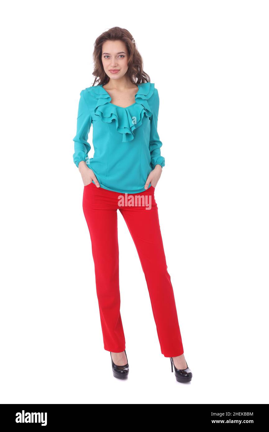 Pantaloni Rossi Immagini senza sfondo e Foto Stock ritagliate - Alamy