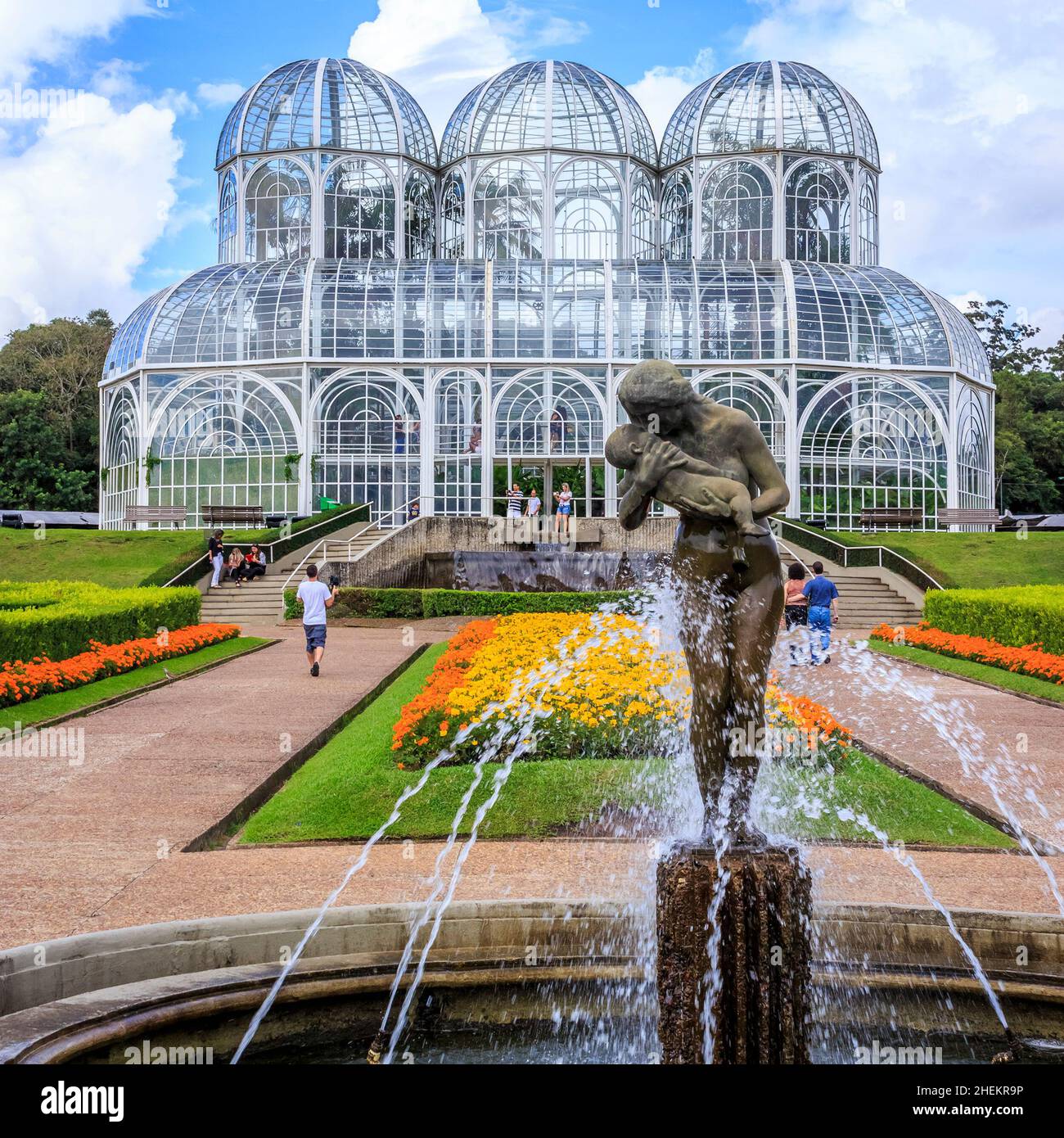 Curitiba Botanic Garden Foto Stock